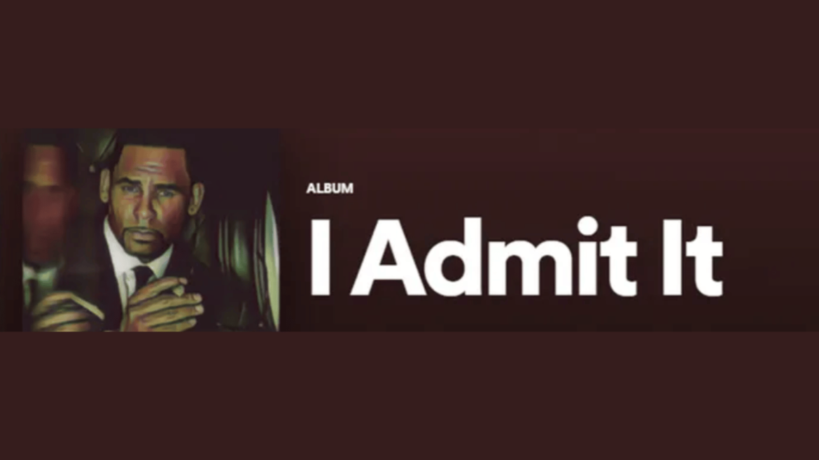 A picture of the i admit album cover.