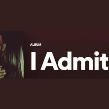 A picture of the i admit album cover.